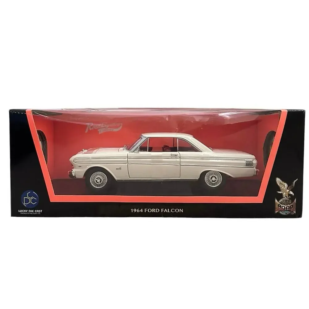 Road Signature 1964 Ford Falcon 1/18 Scale Diecast Model Car White 92708 NIB